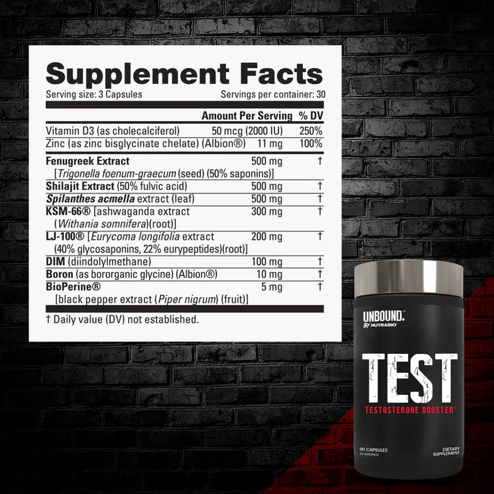 Unbound Supplements | TEST