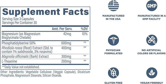 Revive Sups Cortisol Support – Stress Management, Sleep & Recovery Formula