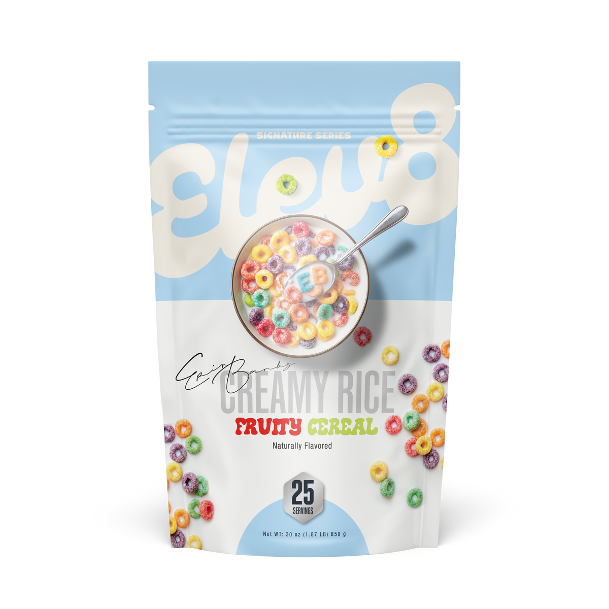 Elev8 Creamy Rice – 25 Servings — Fruity Cereal product front