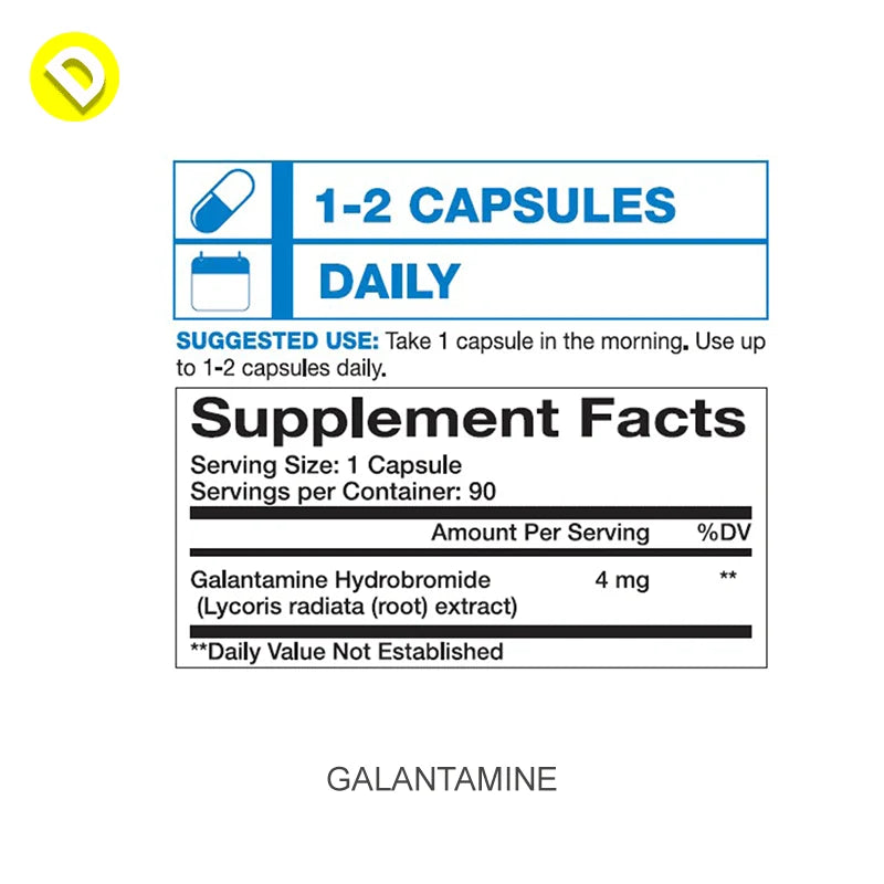 InnovaPharm Galantamine Hydrobromide — Supplement Facts