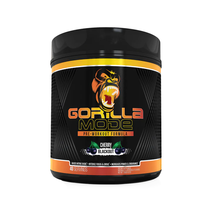 Gorilla Mind Gorilla Mode Pre-Workout – Ultimate Performance Enhancer (40 Servings)