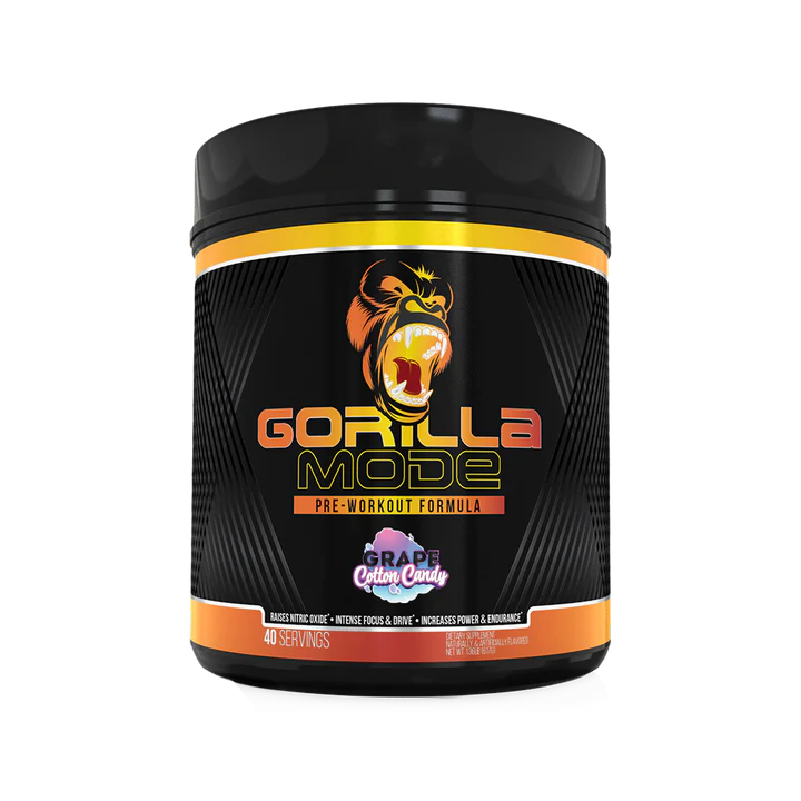 Gorilla Mind Gorilla Mode Pre-Workout – Ultimate Performance Enhancer (40 Servings)
