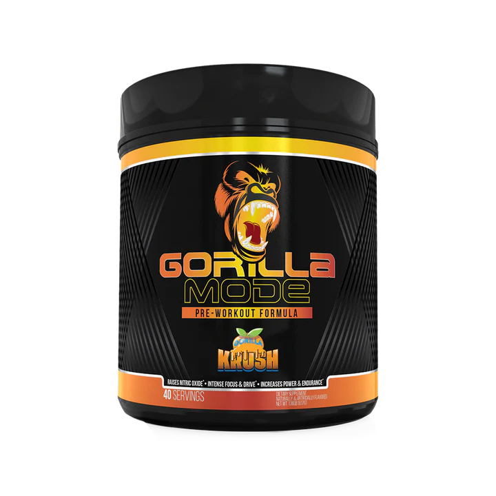 Gorilla Mind Gorilla Mode Pre-Workout – Ultimate Performance Enhancer (40 Servings)