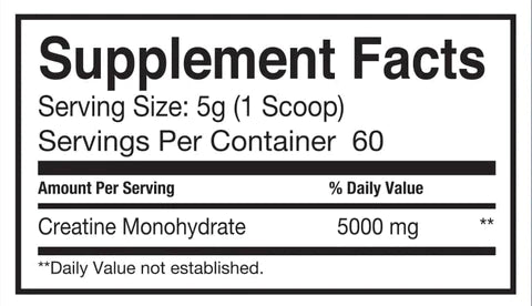 I-Prevail Creatine Monohydrate – 60 Servings