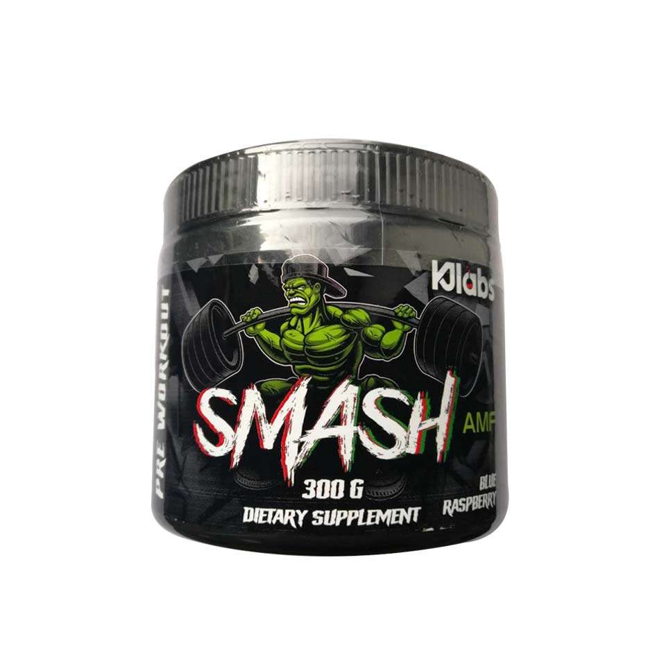 KJ Labs Smash Pre Workout Powder Tub