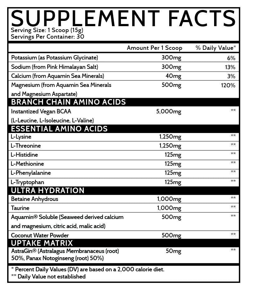 Inspired Nutraceuticals | AMINO - Vegan EAAs