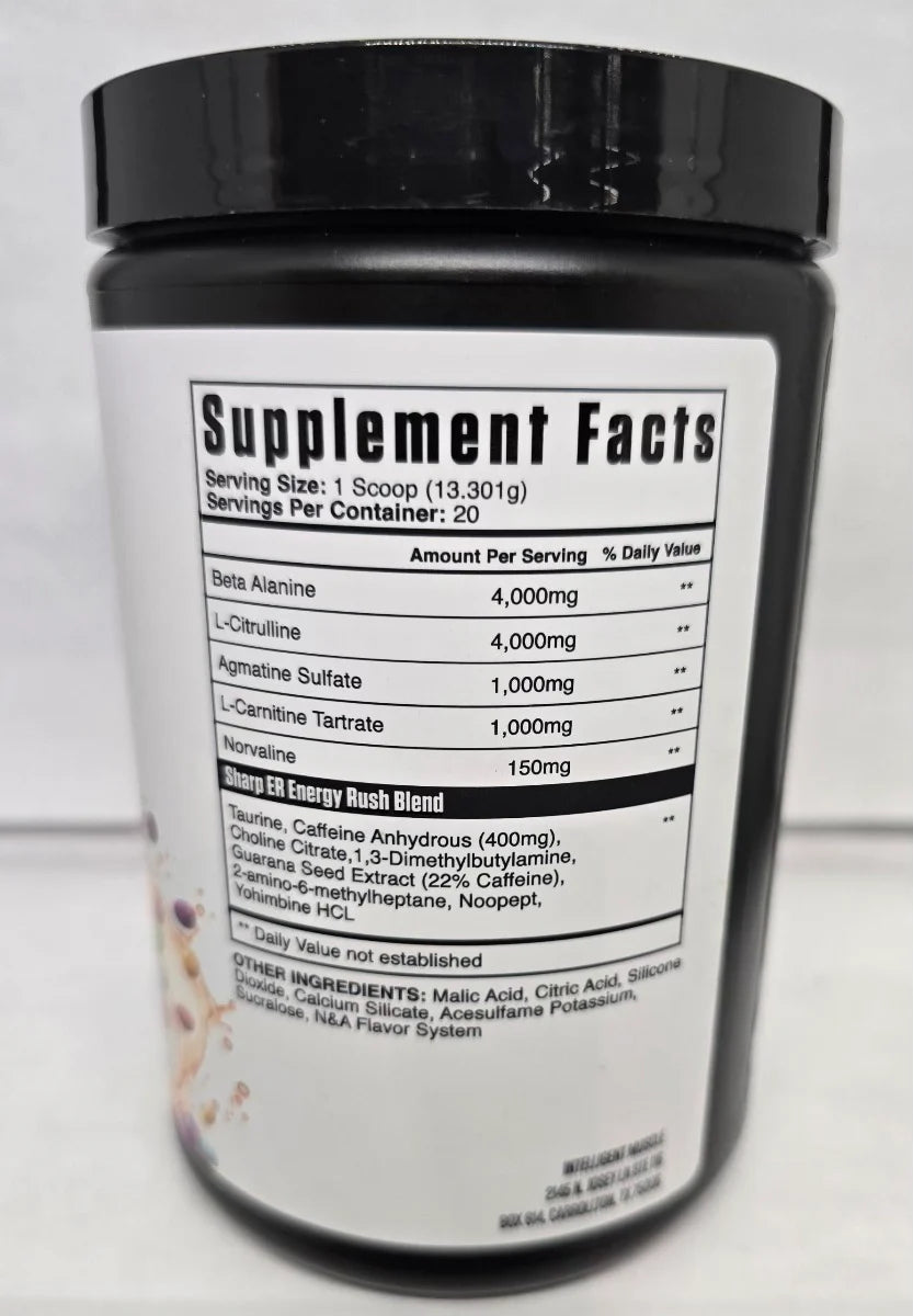Intelligent Muscle | Sharp ER Pre Workout