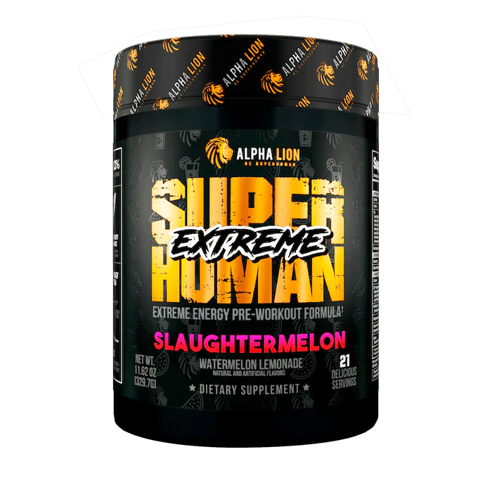 Superhuman Extreme PreWorkout Product Image SlaughterMelon