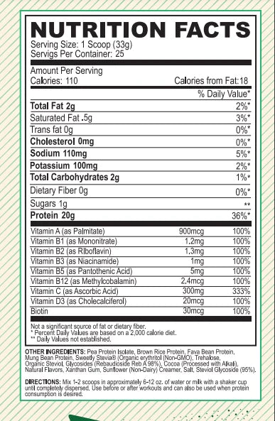 20g of Pure Vegan Protein