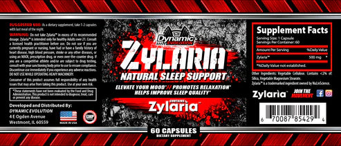 Dynamic Evolution Zyleria Natural Sleep Support – Sleep Aid & Recovery Formula