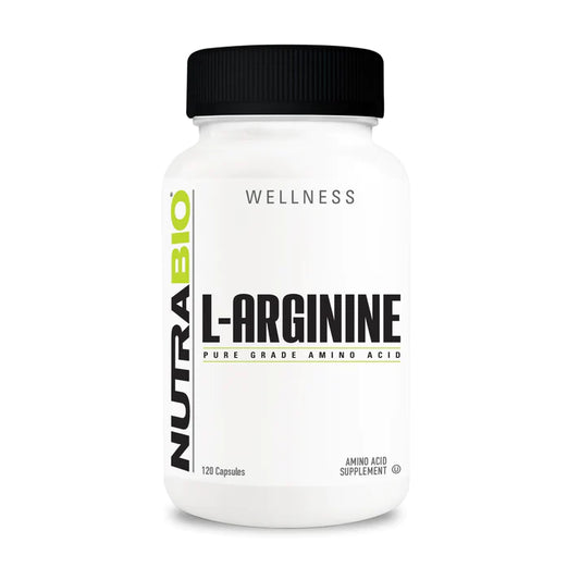 NutraBio Arginine – 750mg per Serving