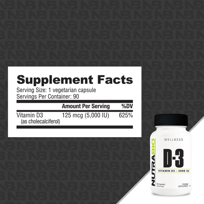 Nutrabio | Vitamin D (5000 IU)