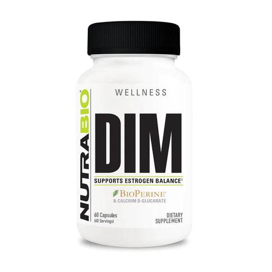 NutraBio DIM with Calcium D-Glucarate – 60 Capsules