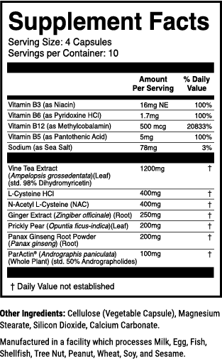 1st Phorm Remedy — Supplement Facts and ingredients