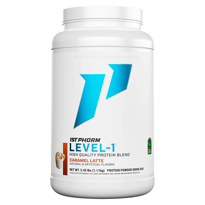 Level-1 Caramel Latte Flavor - Sustained Assimilation Protein