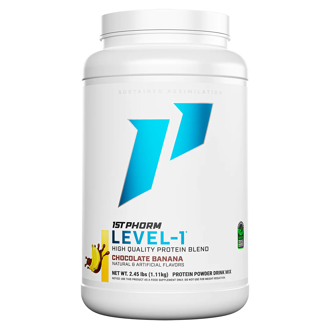 Level-1 Chocolate Banana Flavor - Muscle Repair and Growth