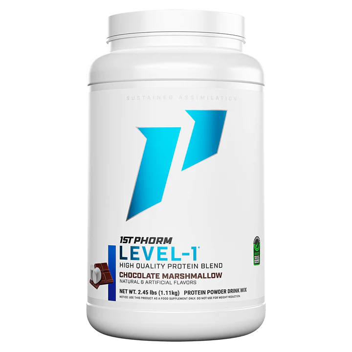 Level-1 Chocolate Marshmallow Flavor - Premium Protein Blend