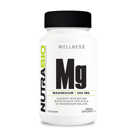 NutraBio Magnesium Complex – 200mg per Serving