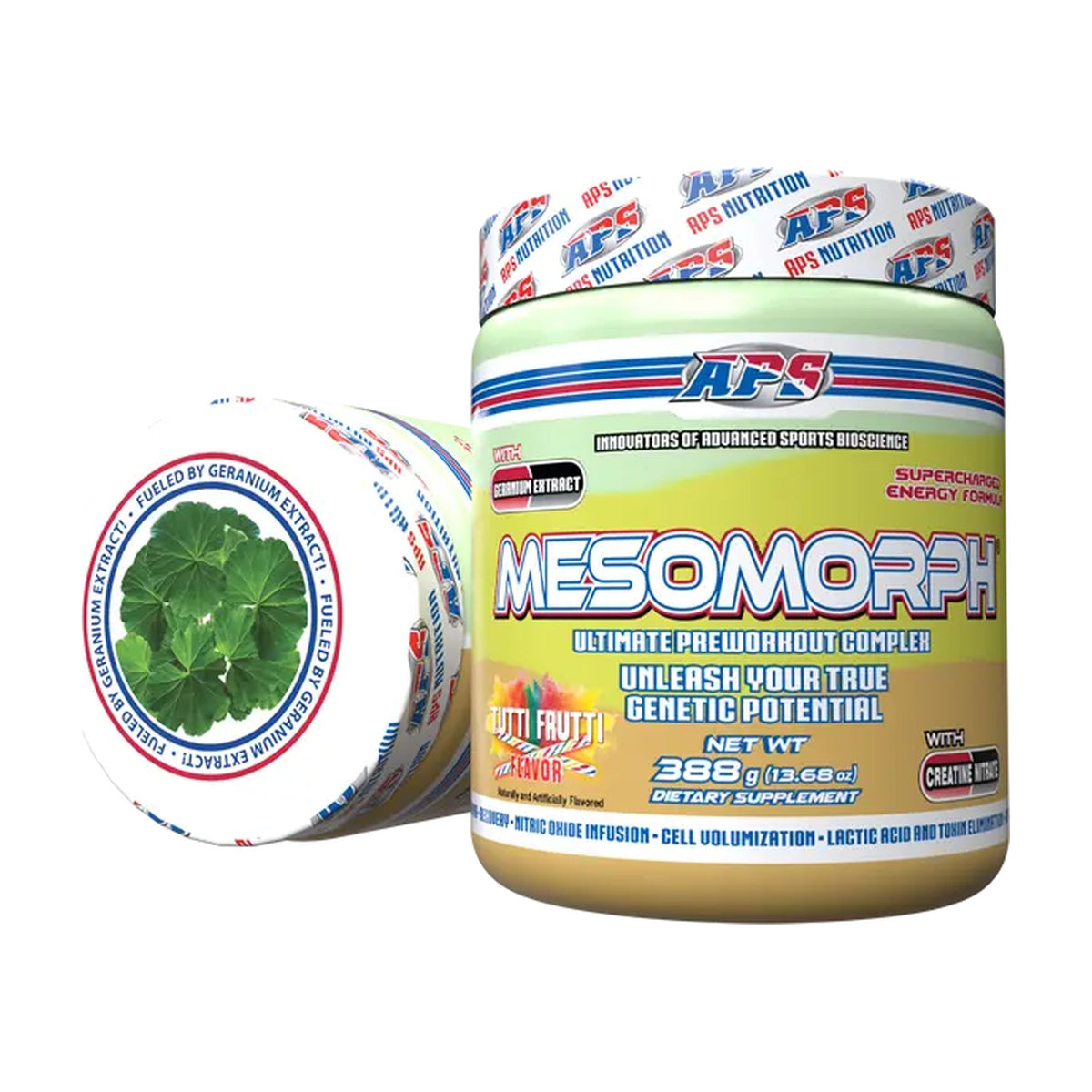 APS Mesomorph Pre-Workout – 25 Servings — Tutti Frutti front