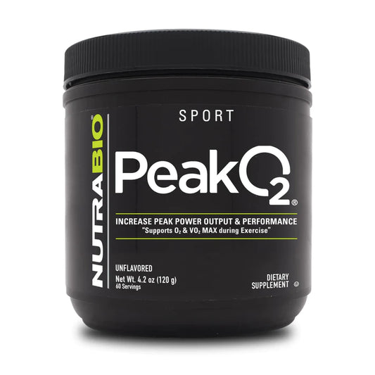NutraBio PeakO2 Powder – 120 Grams