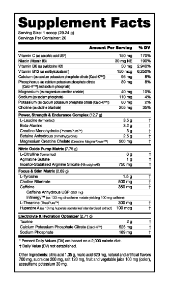NutraBio Pre