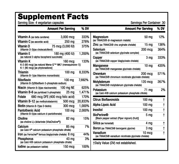 NutraBio | Mens Multi Sport