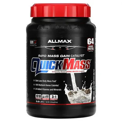 AllMax QuickMass Loaded Product Image Cookies and Cream