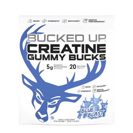 Bucked Up Creatine Gummies Performance Supplement
