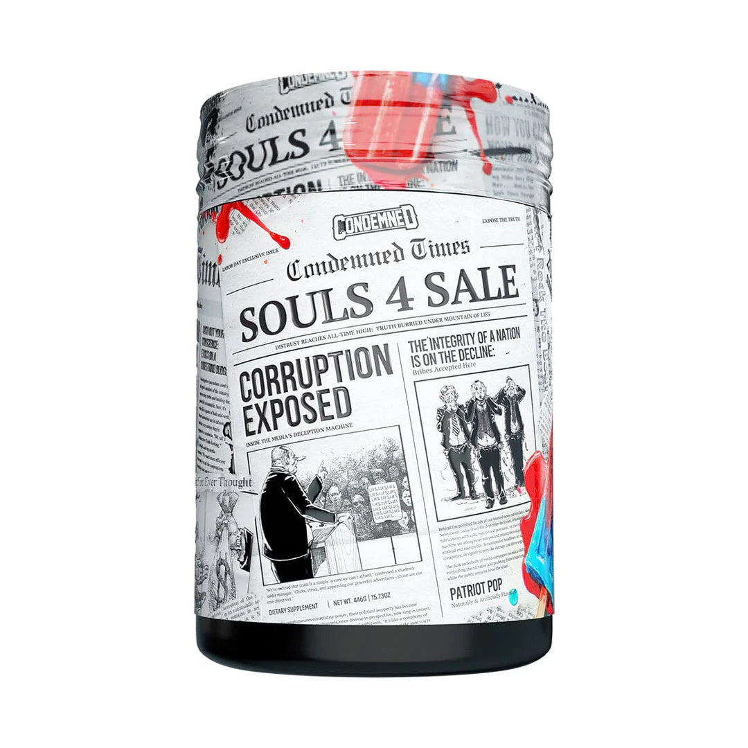Condemned Labz Souls 4 Sale High Stim Pre Workout Powder