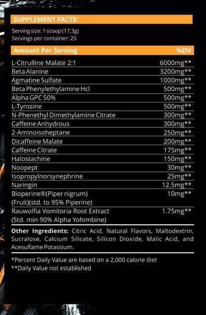 Dark Labs Crack Primal Edition Energy and Focus Formula