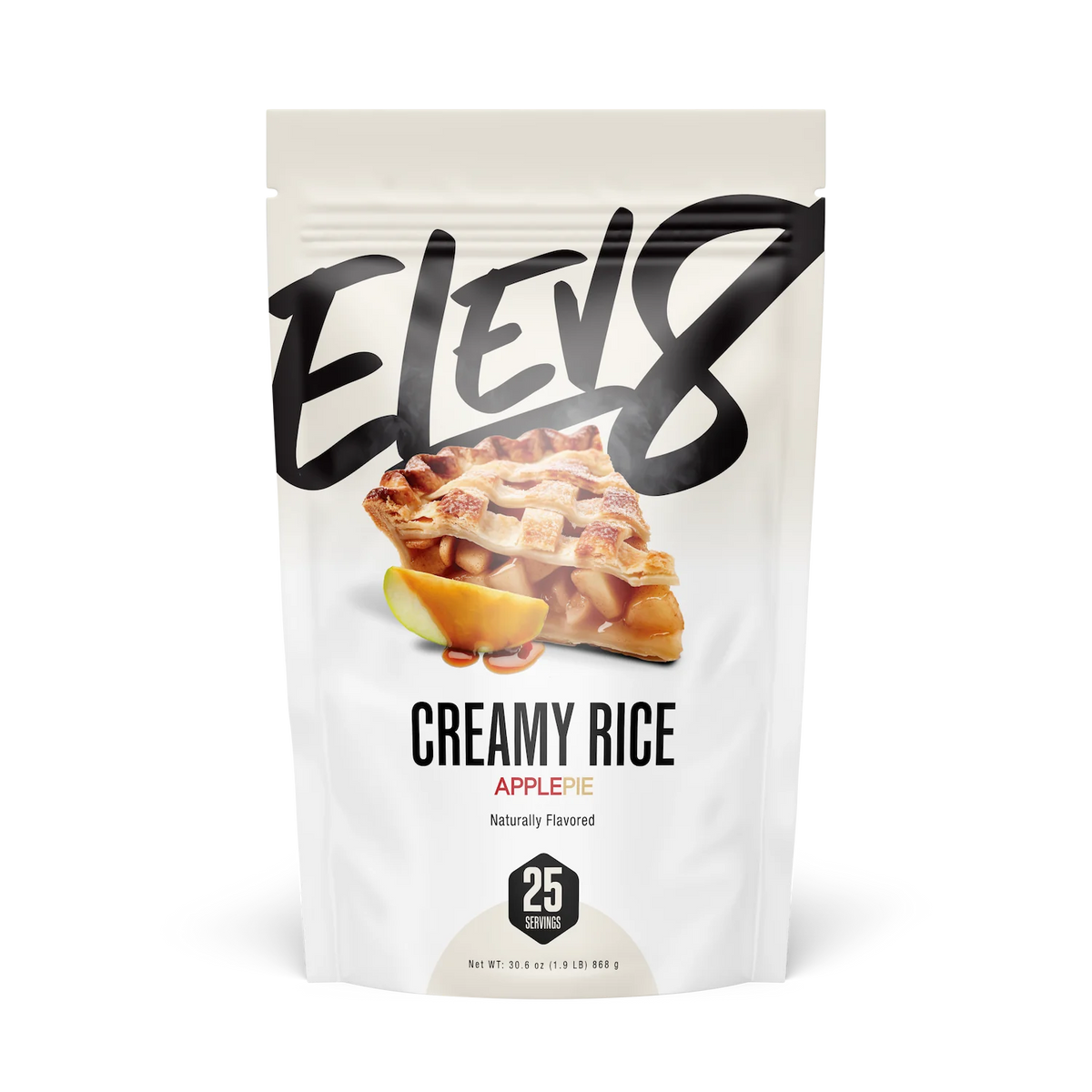 Elev8 Creamy Rice – 25 Servings — Apple Pie product front