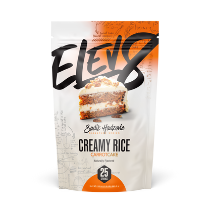Elev8 Creamy Rice – 25 Servings — Carrot Cake product front