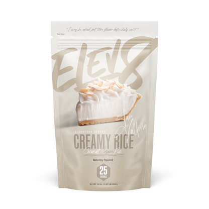 Elev8 Creamy Rice – 25 Servings — Coconut Cream Pie product front