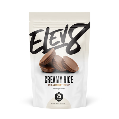 Elev8 Creamy Rice – 25 Servings — Peanut Butter Cup product front