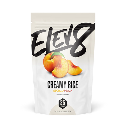 Elev8 Creamy Rice – 25 Servings — Georgia Peach product front