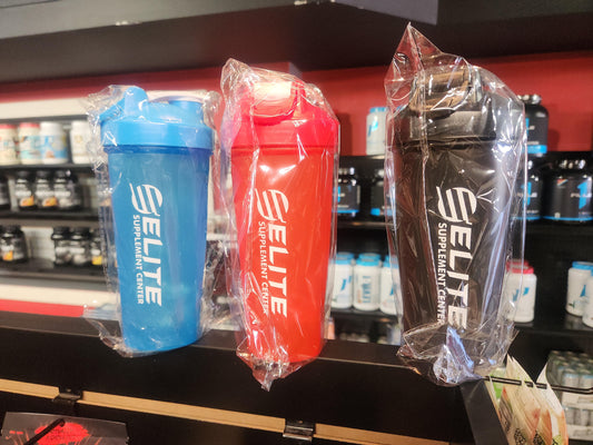 Elite Supplement Center Shaker Bottle for Supplements