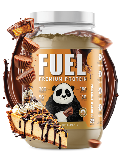 Panda Supps FUEL Premium Protein – 25 Servings — Chocolate Peanut Butter Crumble product front