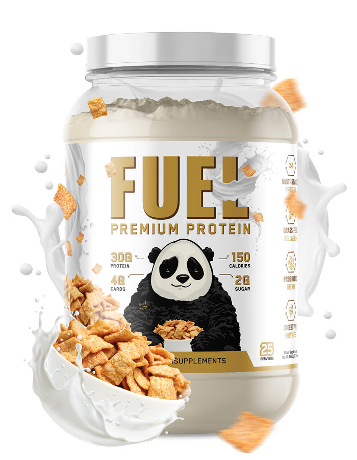 Panda Supps FUEL Premium Protein – 25 Servings — Cinnamon Toast Cereal product front