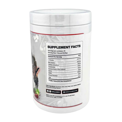 KJ Labs Doomsday Pre‑Workout – Extreme Stim, Pump & Focus
