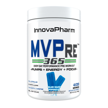 InnovaPharm MVPre 365 Pre Workout Powder Tub