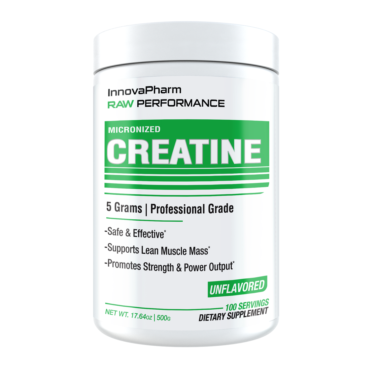 InnovaPharm Creatine Monohydrate – 500 g — 500 g / Unflavored