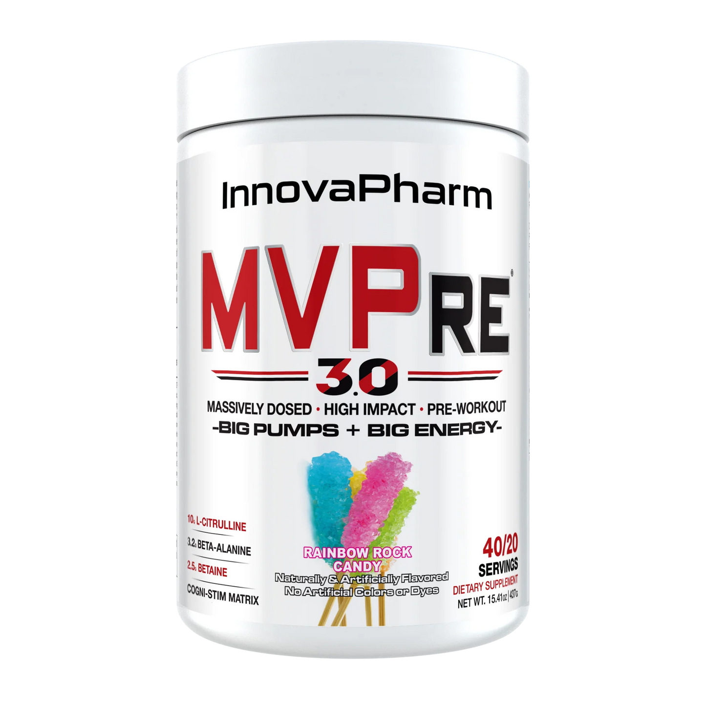 InnovaPharm MVPre 3.0 Pre‑Workout – Explosive Energy, Focus & Pumps