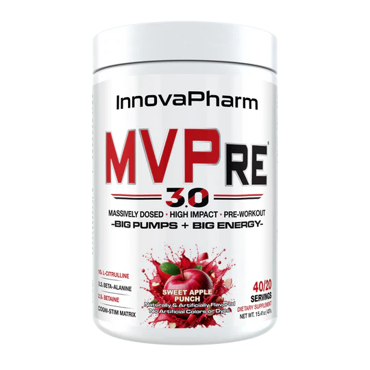 InnovaPharm MVPre 3.0 Pre‑Workout – Explosive Energy, Focus & Pumps