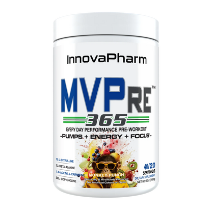 InnovaPharm MVPre 365 Pre‑Workout – Daily Driver Energy, Focus & Pumps