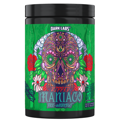 Dark Labs Maniaco Ripped Pre-Workout – 25 Servings — Green Apple product front