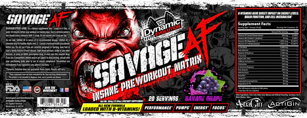 Dynamic Evolution | Savage AF