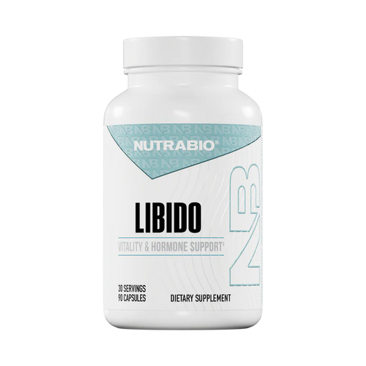 NutraBio Libido Men’s Vitality Capsule Supplement