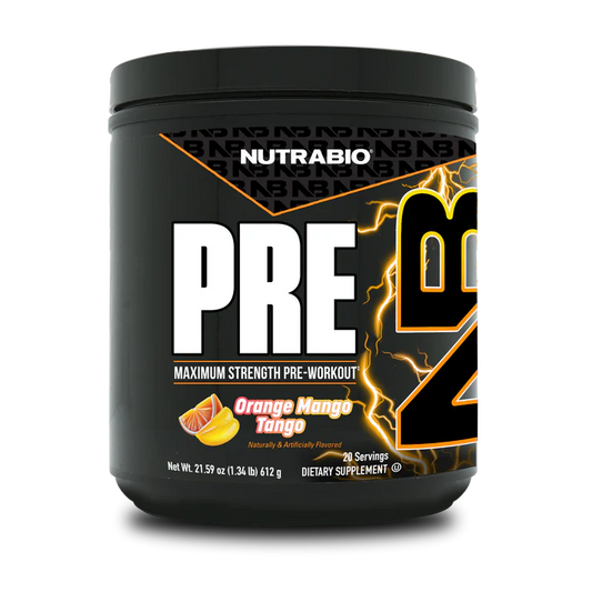 NutraBio PRE Pre Workout Powder Supplement – Energy and Performance Formula
