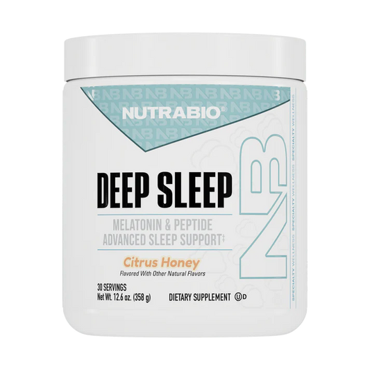 NutraBio Deep Sleep Capsule Supplement Bottle