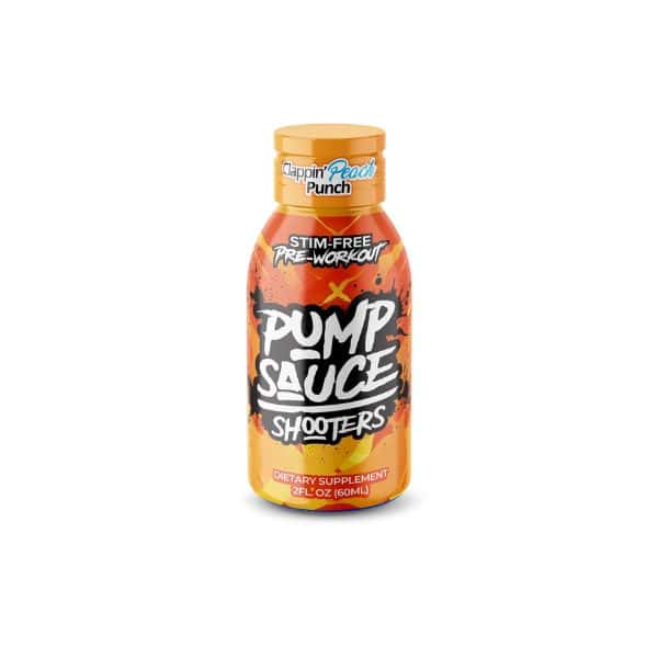 Pump Sauce Pre Workout Shooter Bottle